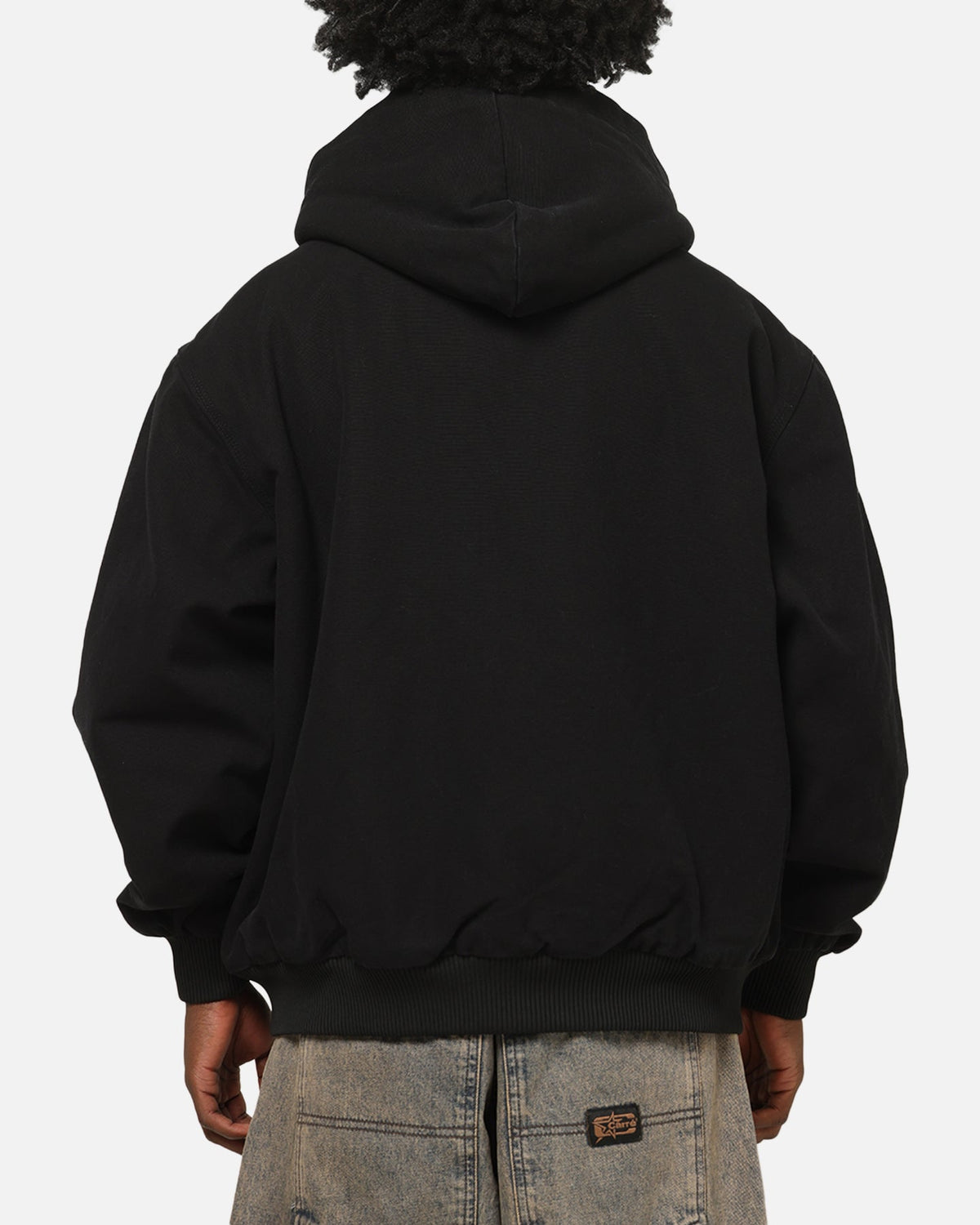 CARRE Carre Sherpa Lined Zip Hoodie Black