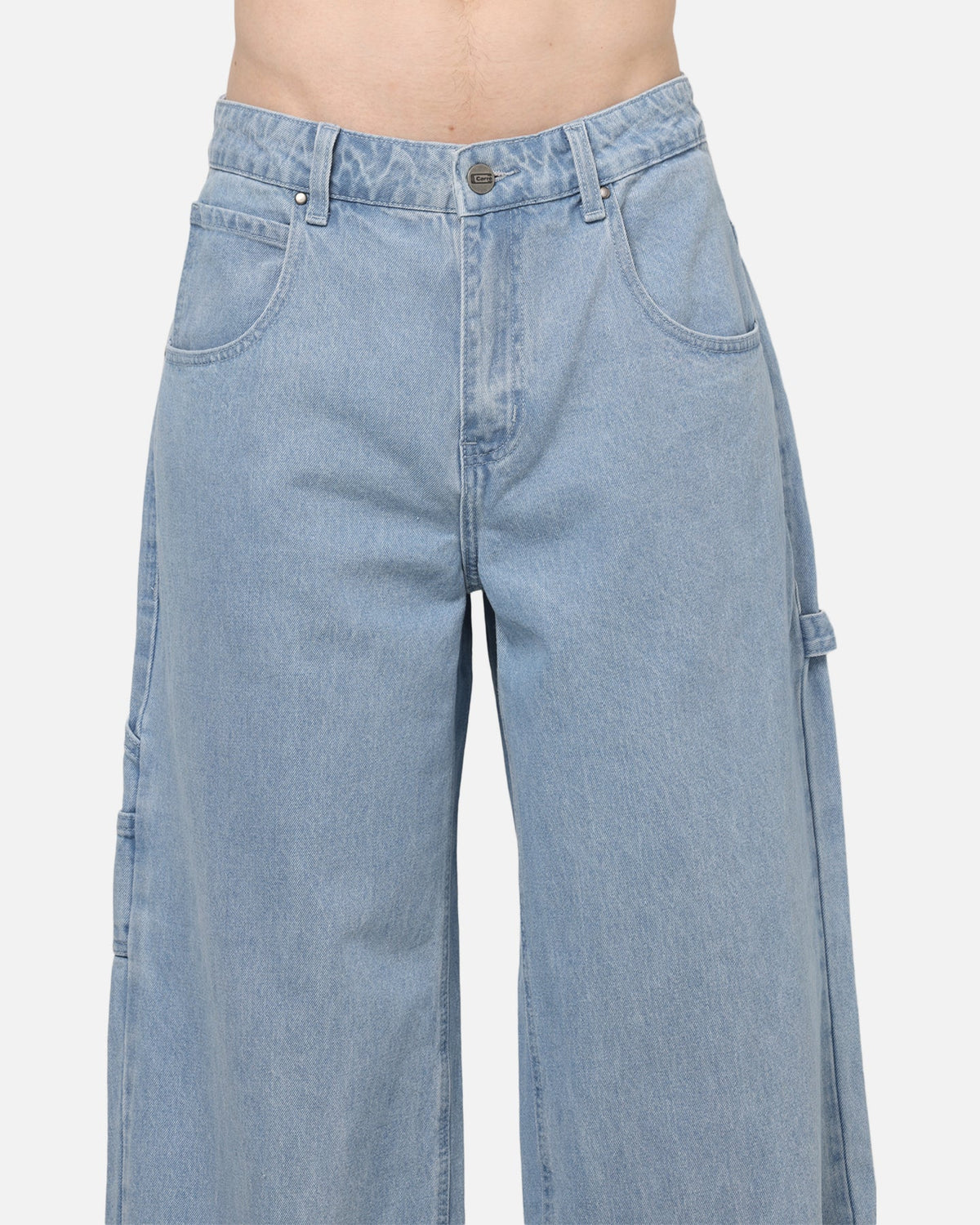 CARRE Carre Baggy Carpenter Jeans Light Blue Wash