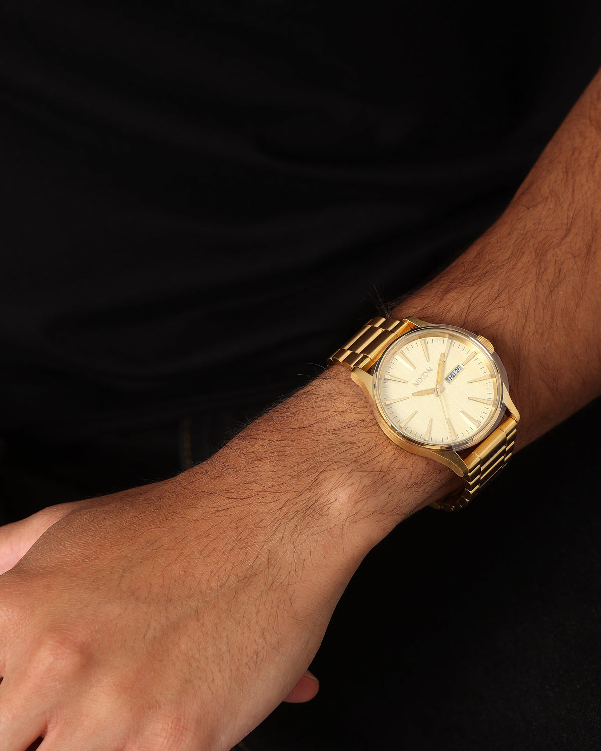 NIXON Original Nixon Sentry SS Gold