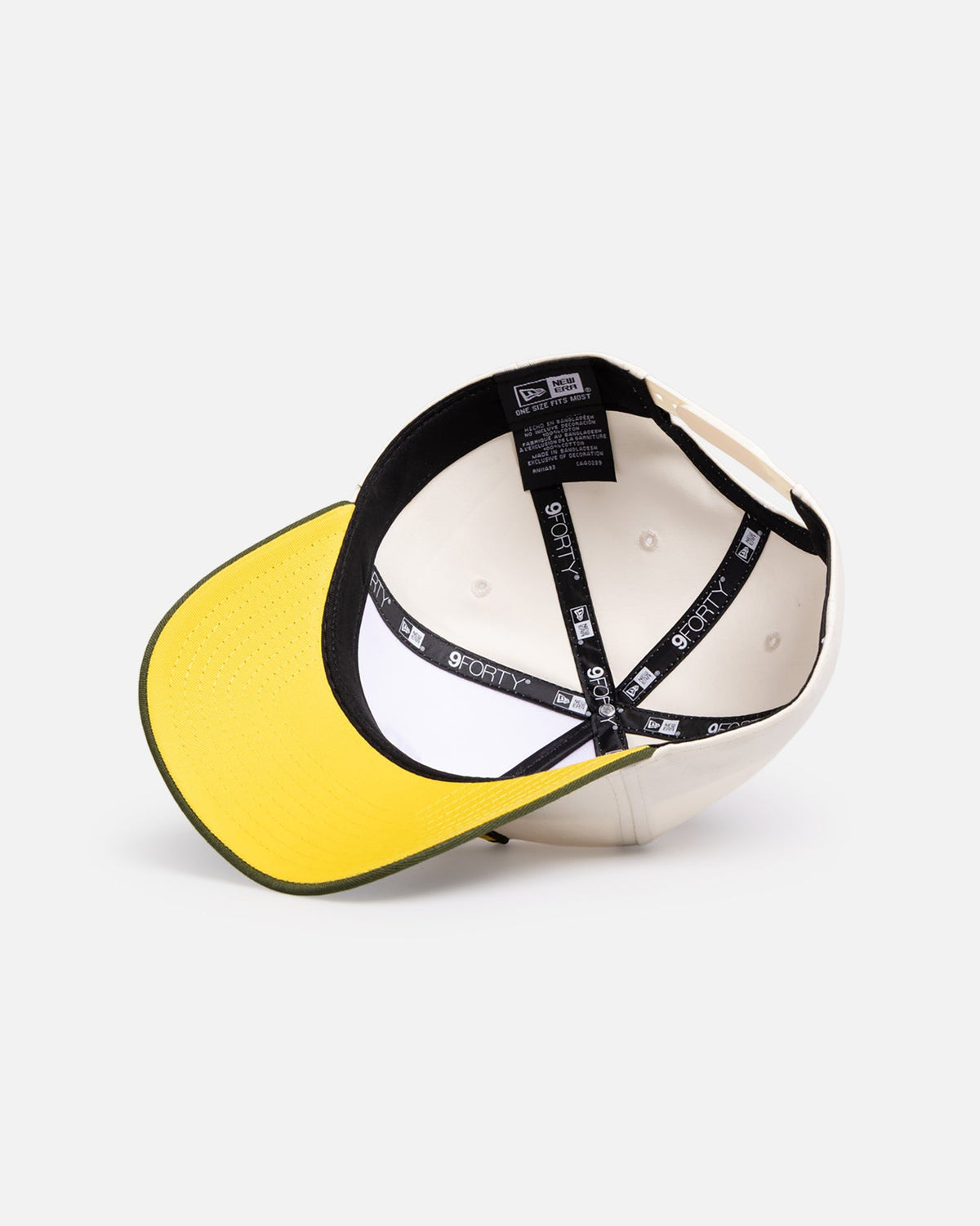 New Era Original New Era New York Yankees 'Chrome Rig' 9FORTY A-Frame Snapback White/Yellow