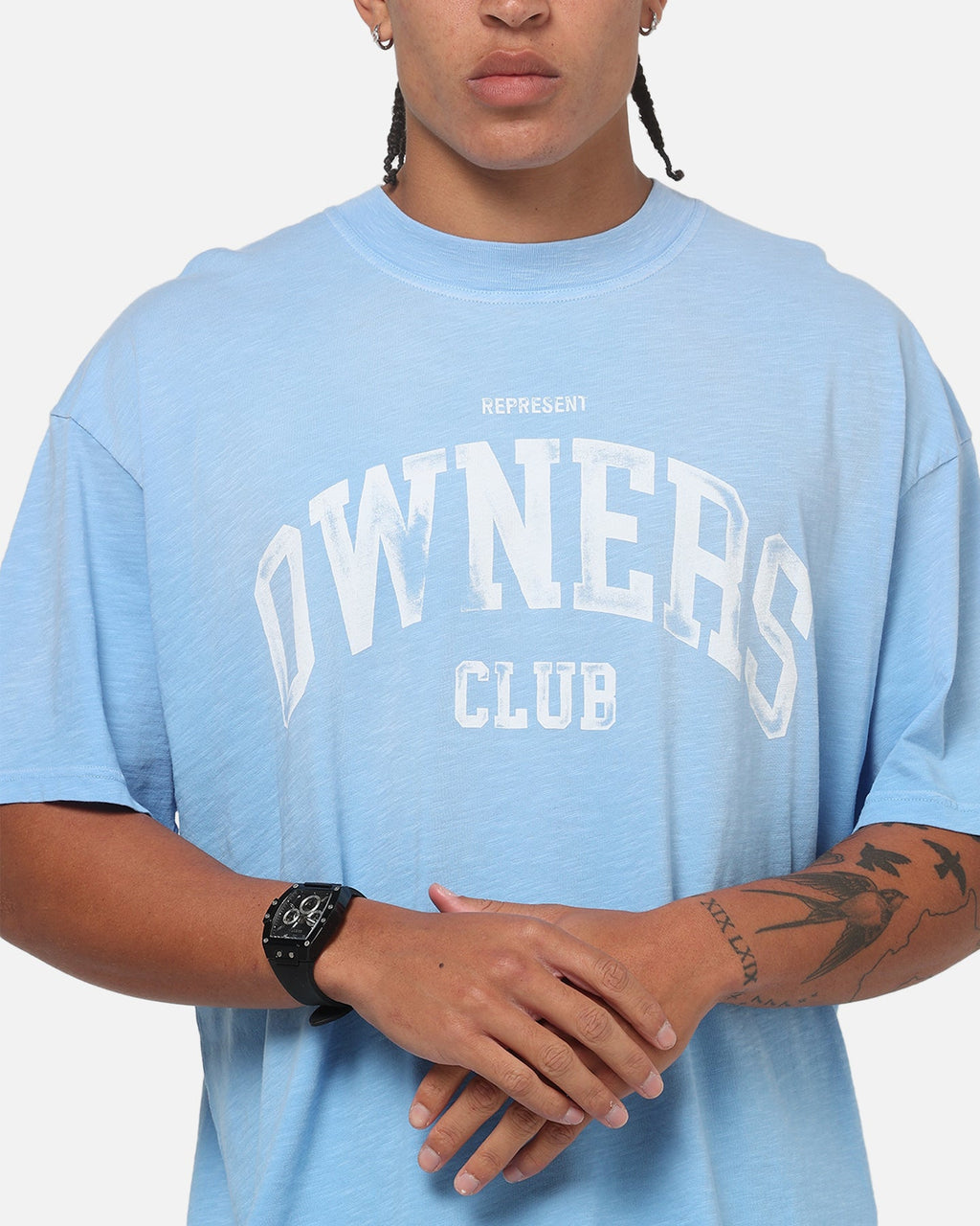 REPRESENT Represent Duality T-Shirt Sky Blue