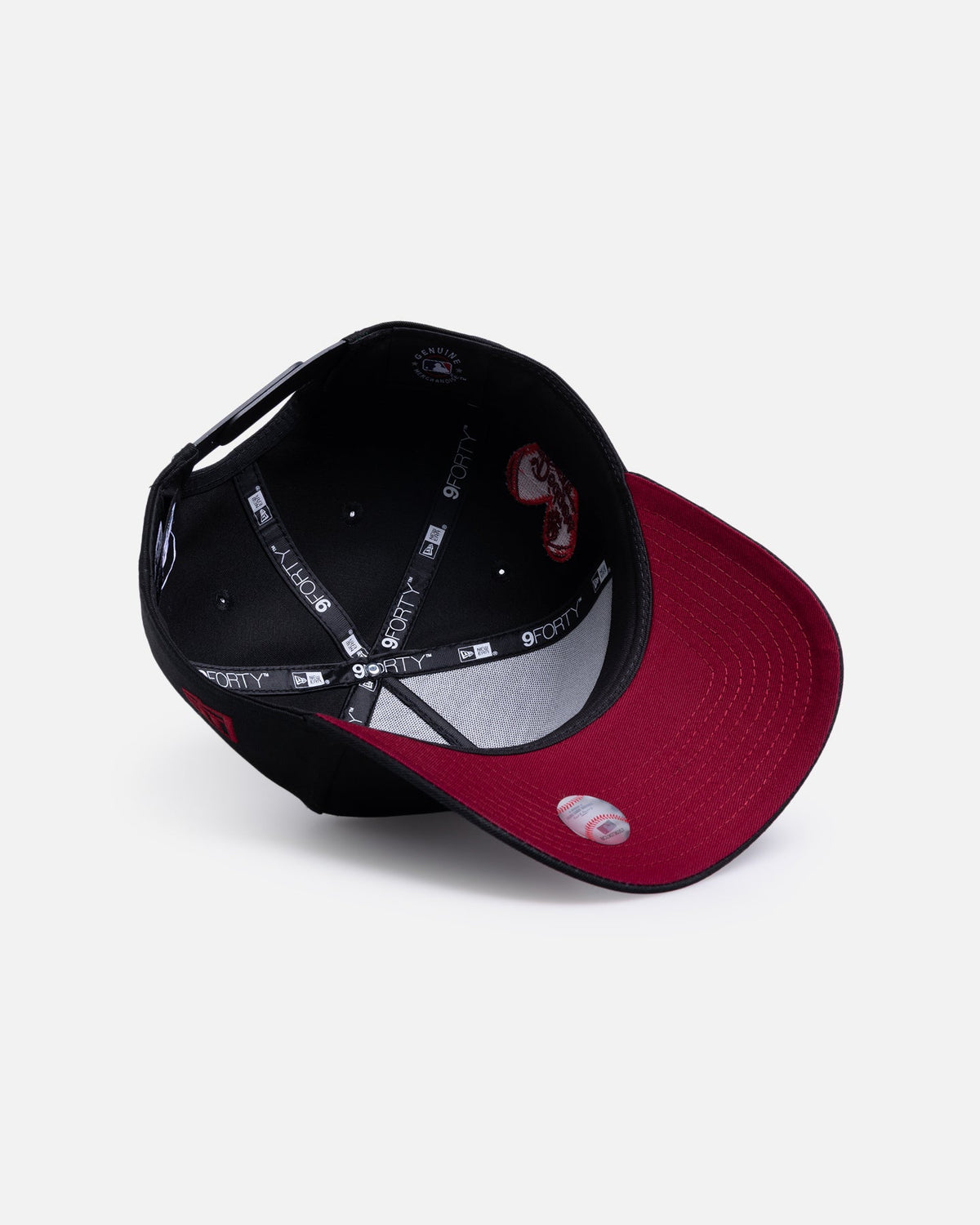 New Era New Era Los Angeles Dodgers 'Certified Lover Boy' 9FORTY A-Frame Snapback Black/Cardinal