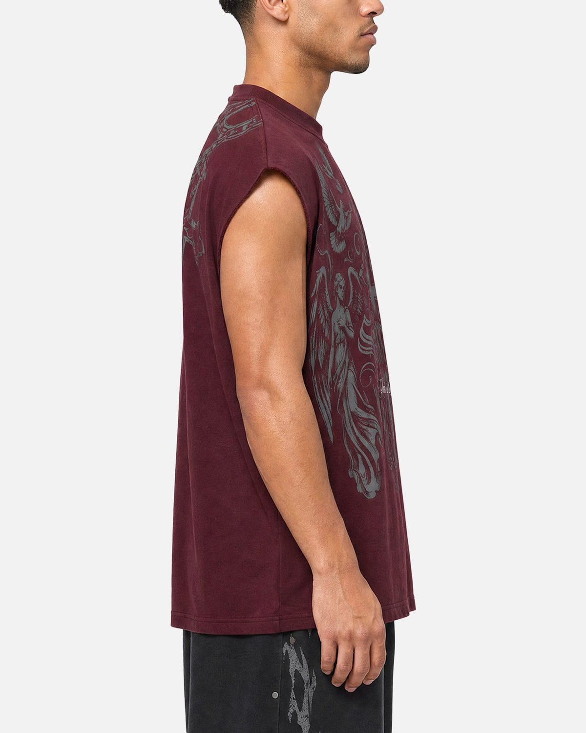 SAINT MORTA Saint Morta Renaissance Muscle T-Shirt Pigment Washed
