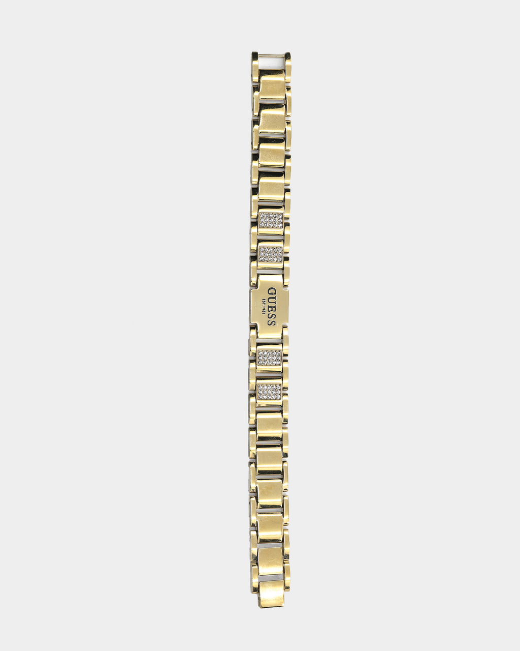 GUESS MAINLINE Guess Mainline 15mm Frontier Crystal Bracelet Gold
