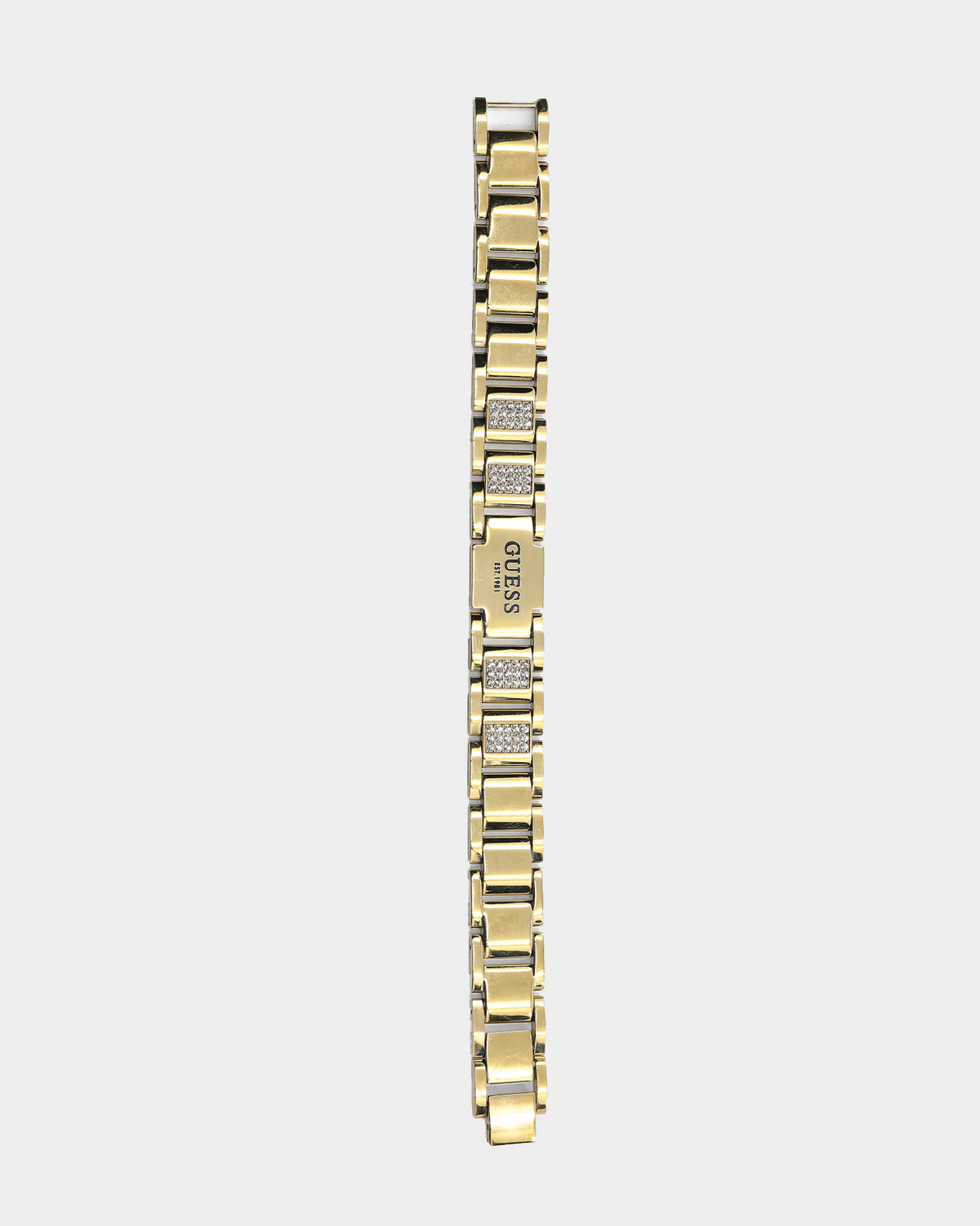 GUESS MAINLINE Guess Mainline 15mm Frontier Crystal Bracelet Gold