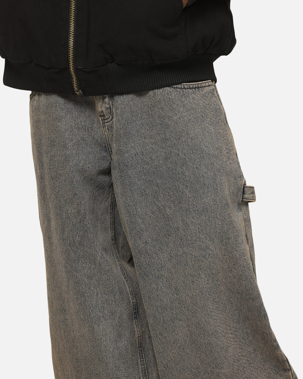 CARRE Carre Baggy Carpenter Jeans Washed Grey