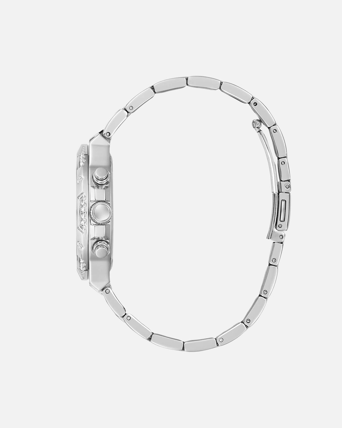 GUESS MAINLINE Guess Mainline Harlow Pink Silver Bracelet Watch Silver
