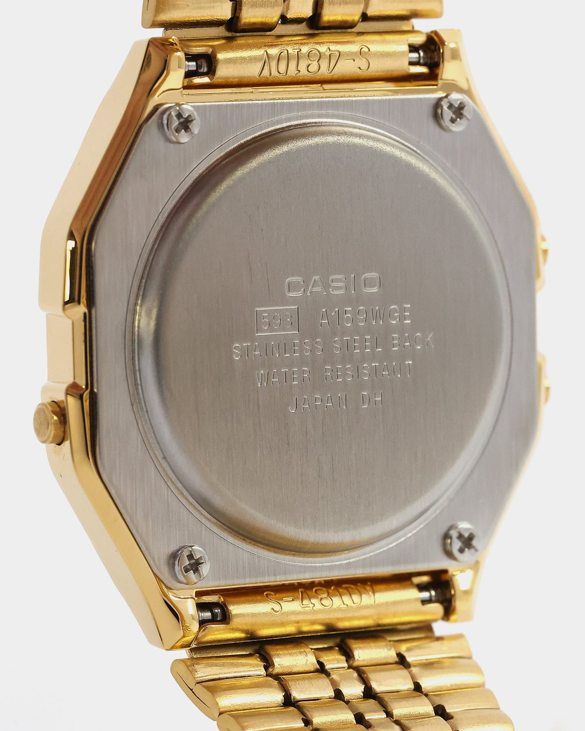 CASIO Casio A159WGEA-1DF Watch Gold/Black