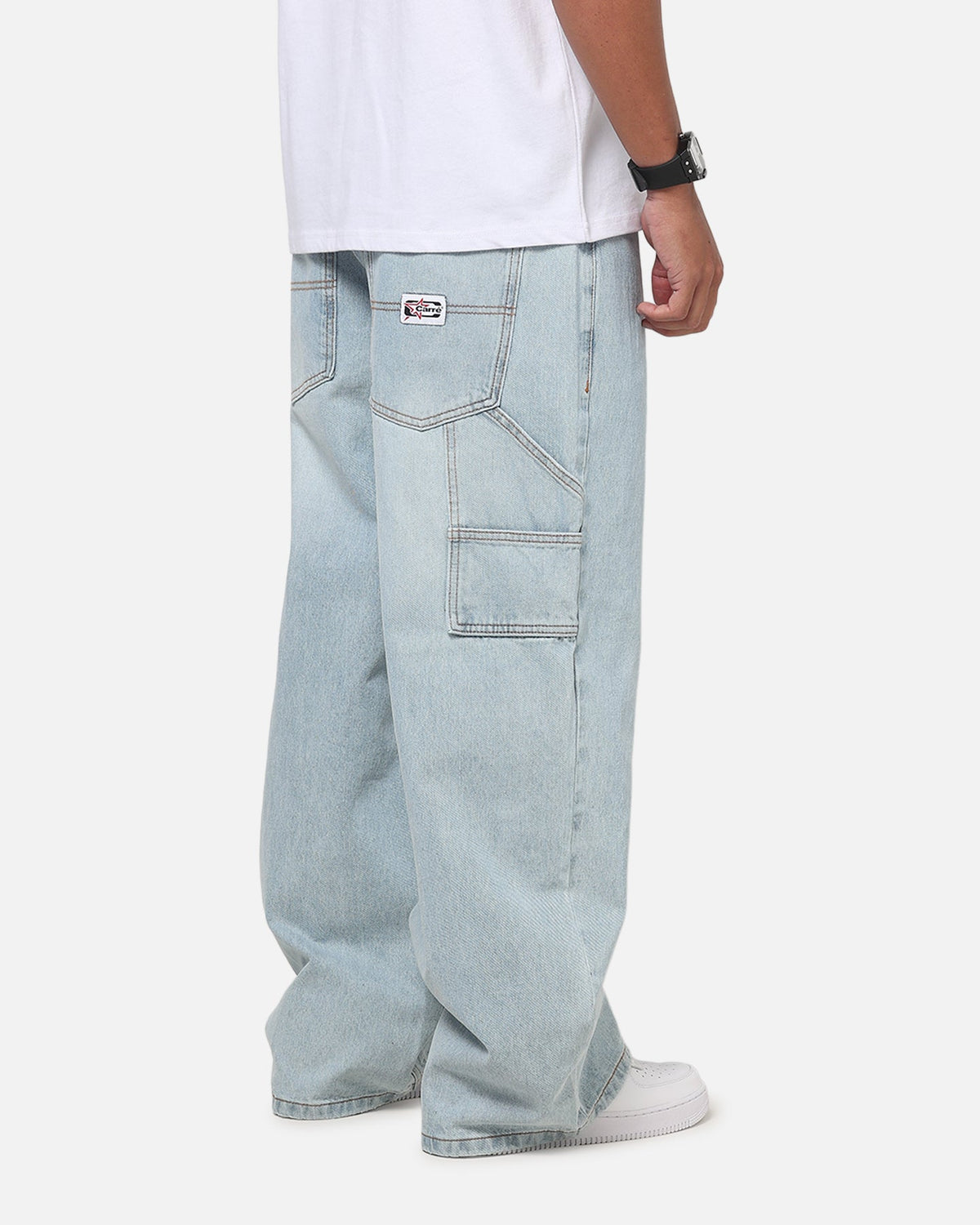 CARRE Classic Carre Baggy Carpenter Jeans Sunfade Blue