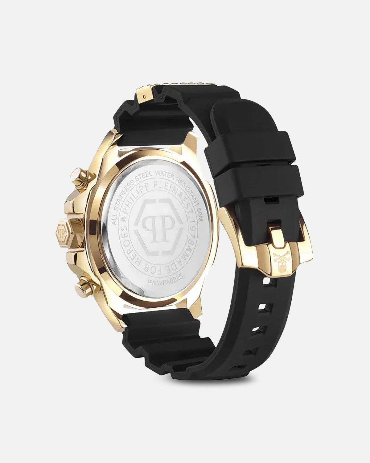 PHILIPP PLEIN Philipp Plein The Skull Chrono Watch Gold