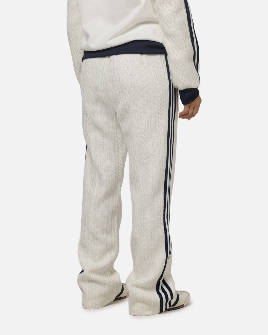 ADIDAS Adidas Women's Knit Classic Track Trousers Off White