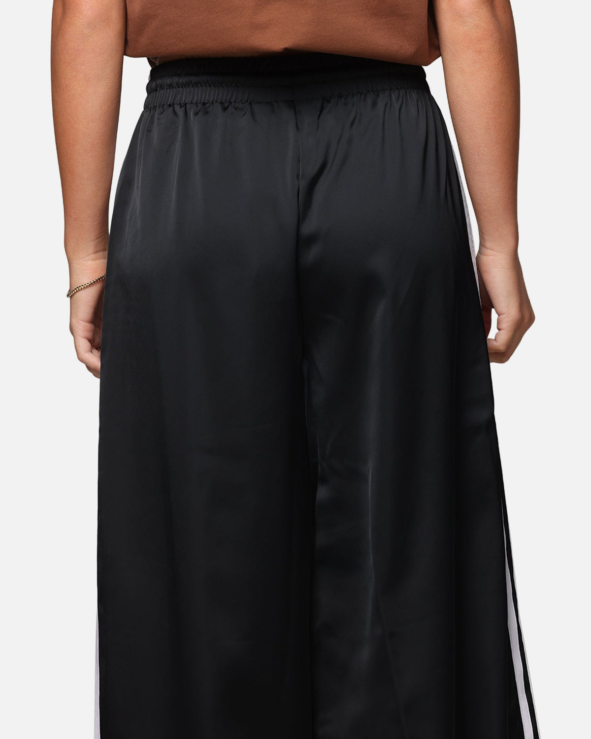ADIDAS Adidas Women's Satin Wide Leg Pants Black