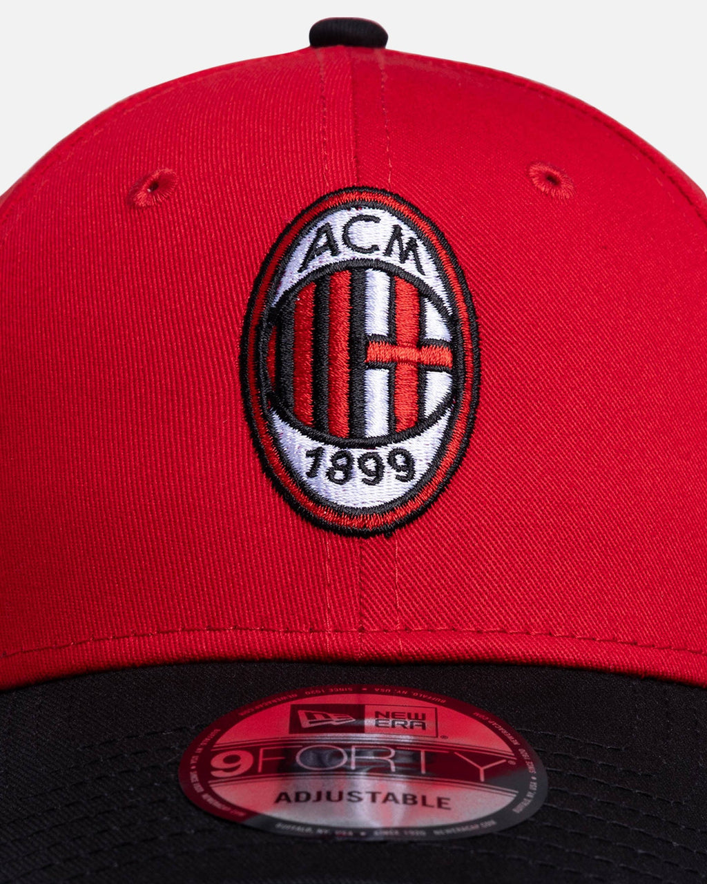 New Era New Era AC Milan 'Contrast Scarlet' 9FORTY Strapback Red