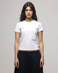 AMERICAN THRIFT American Thrift Women's Shrunken T-Shirt White