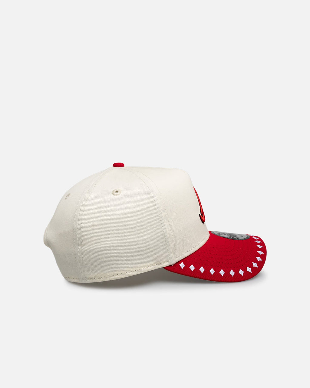 New Era New Era Atlanta Braves 'Royal Flush' 9FORTY A-Frame Snapback White/Red