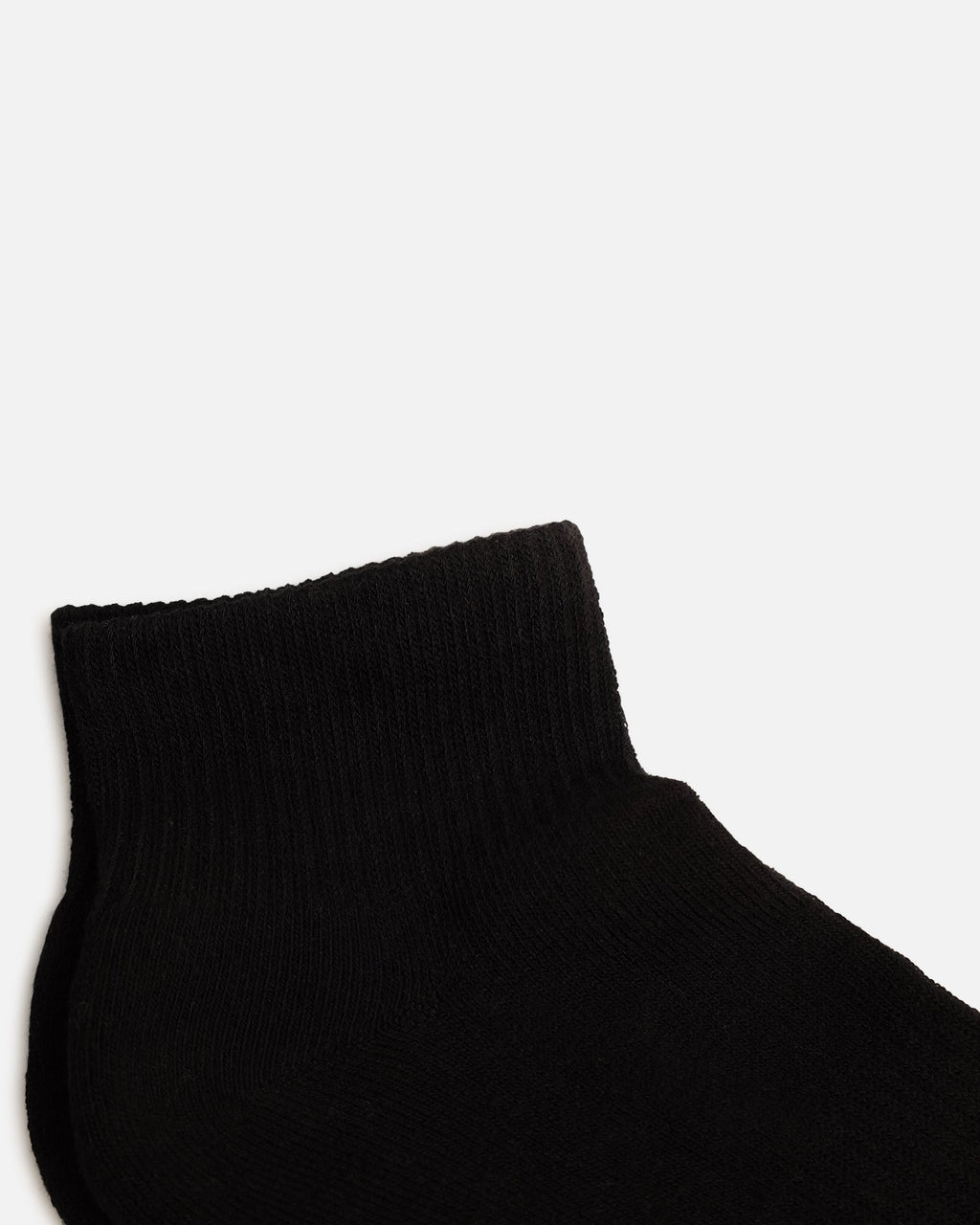 AMERICAN THRIFT American Thrift Classic Ankle Socks 3 Pack Black