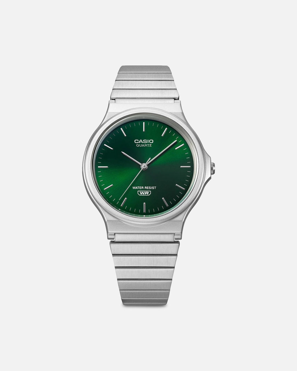 CASIO Casio MQ24DA-3A Watch Silver/Green