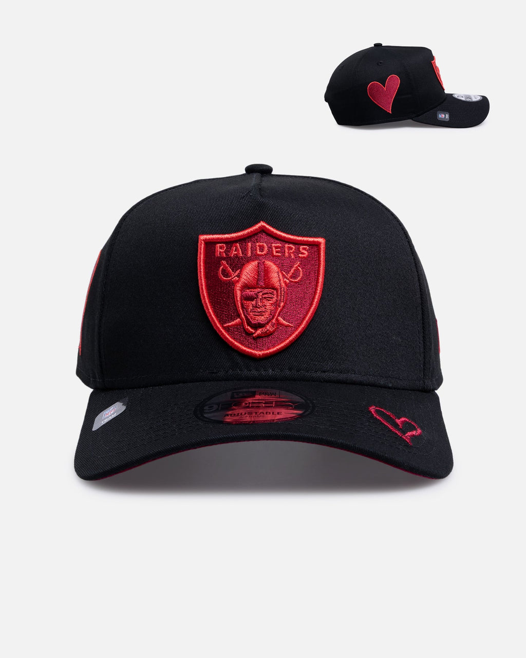 New Era New Era Las Vegas Raiders 'Certified Lover Boy' 9FORTY A-Frame Snapback Black/Cardinal