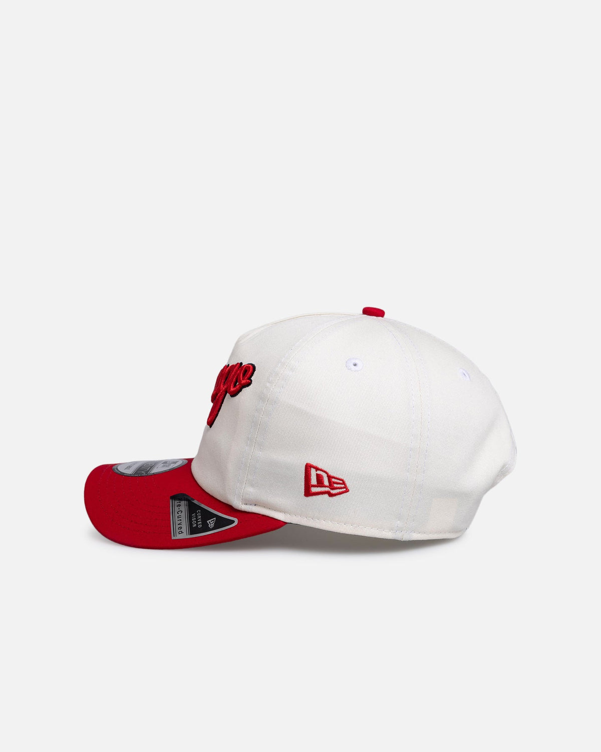 New Era New Era Chicago Bulls 'Chrome White' 19TWENTY Snapback White/Red