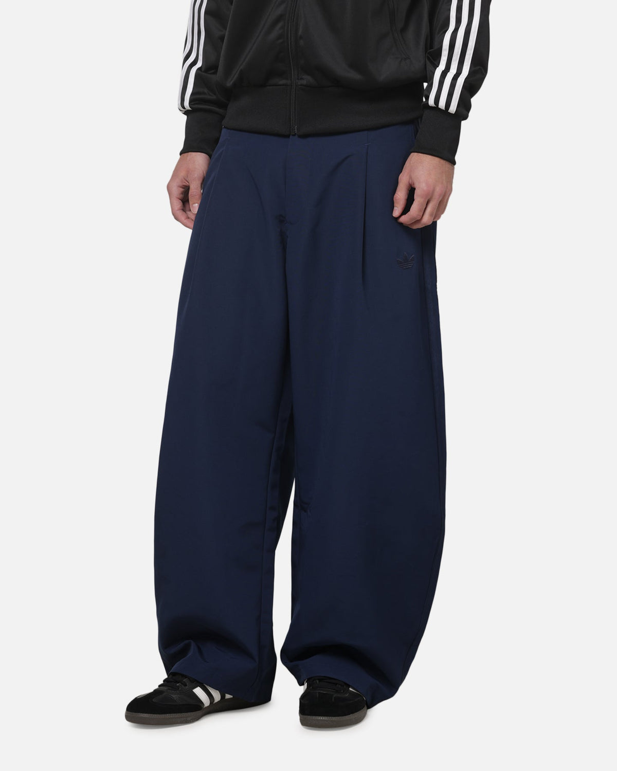 ADIDAS Classic Adidas Originals Woven Barrel Pants Night Indigo
