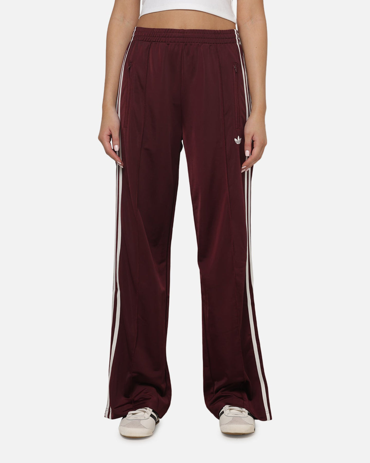 ADIDAS Adidas Women's Firebird Trackpants Maroon/Cream