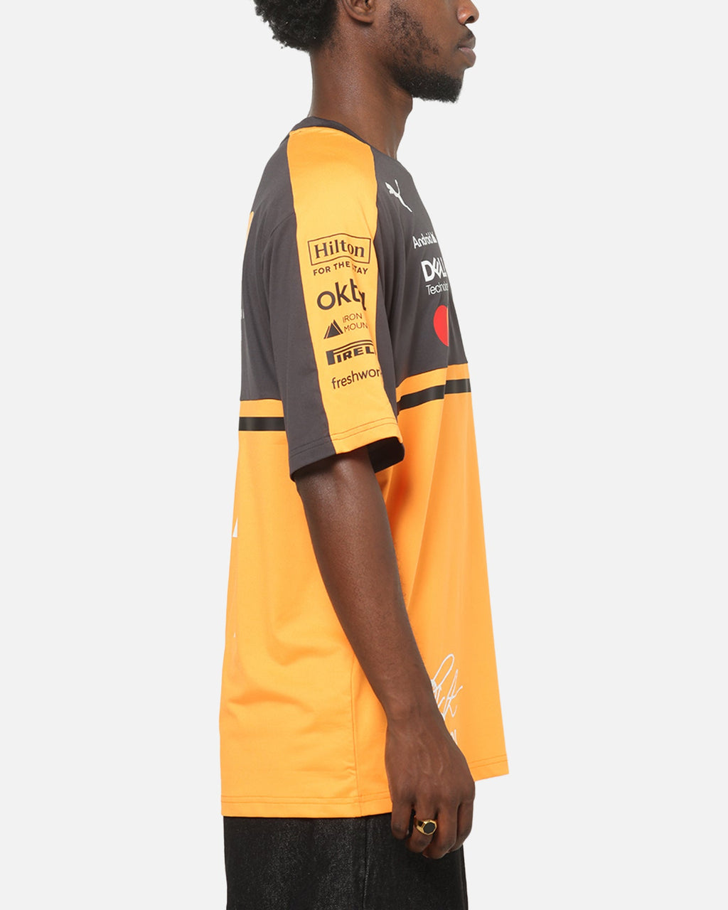 PUMA Puma X Mclaren Replica Oscar Piastri T-Shirt Papaya