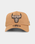 New Era New Era Chicago Bulls 'Wheat' 9FORTY A-Frame Snapback Wheat/Black