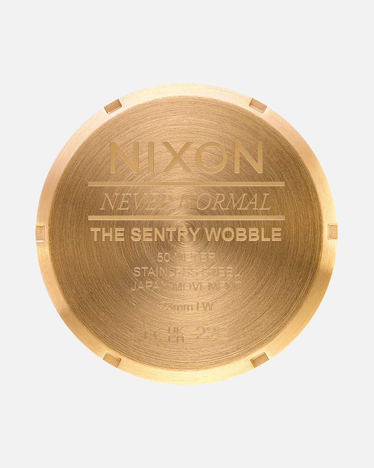 NIXON Classic Nixon Sentry Wobble Watch All Gold