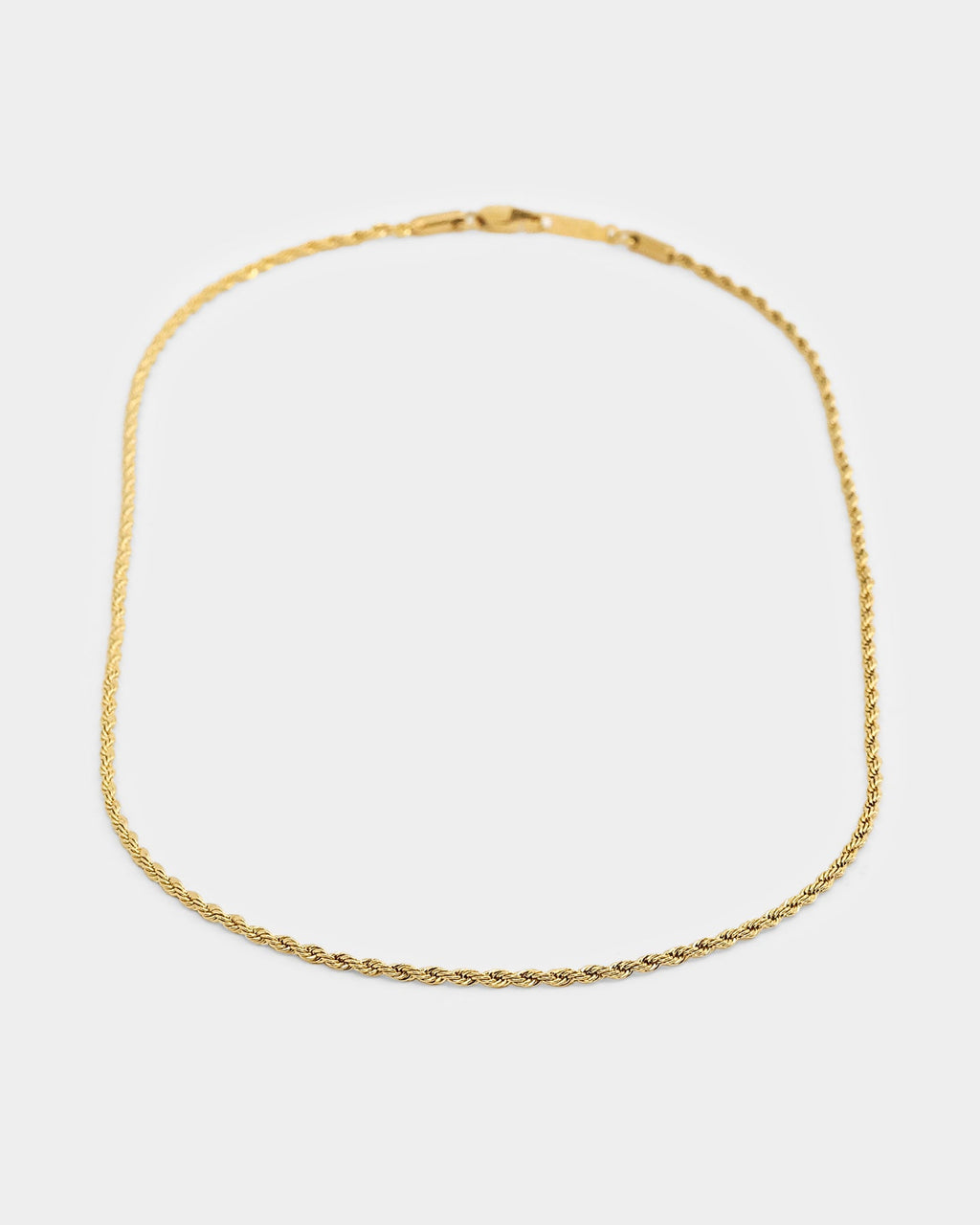 SAINT MORTA Saint Morta 2mm Rope Chain Gold