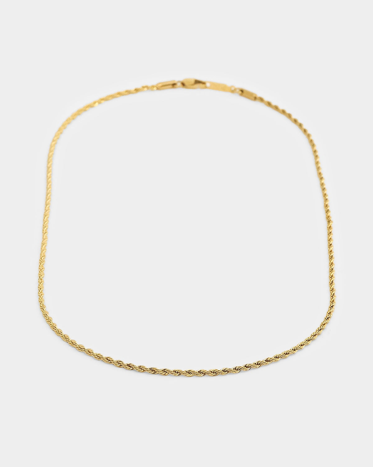 SAINT MORTA Saint Morta 2mm Rope Chain Gold