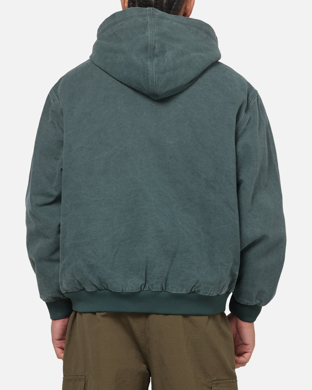 CARRE Original Carre Sherpa Lined Hoodie Forest Green