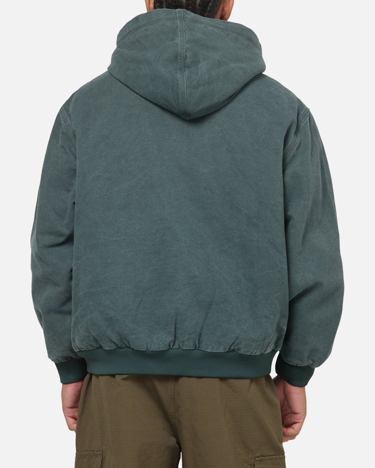 CARRE Original Carre Sherpa Lined Hoodie Forest Green