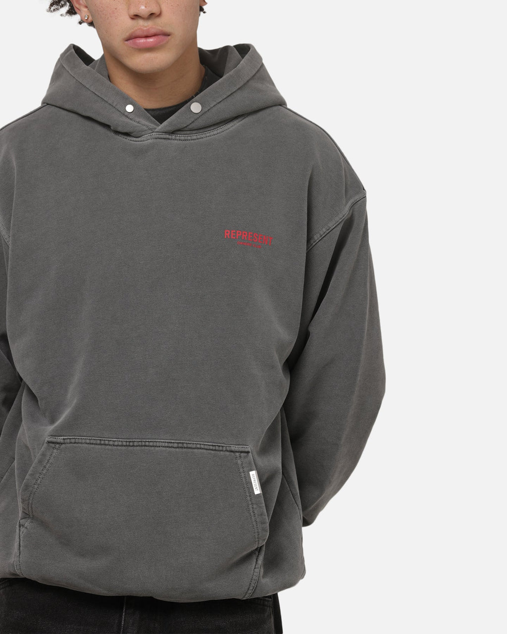 REPRESENT Classic Represent Owners Club Hoodie Washed Black