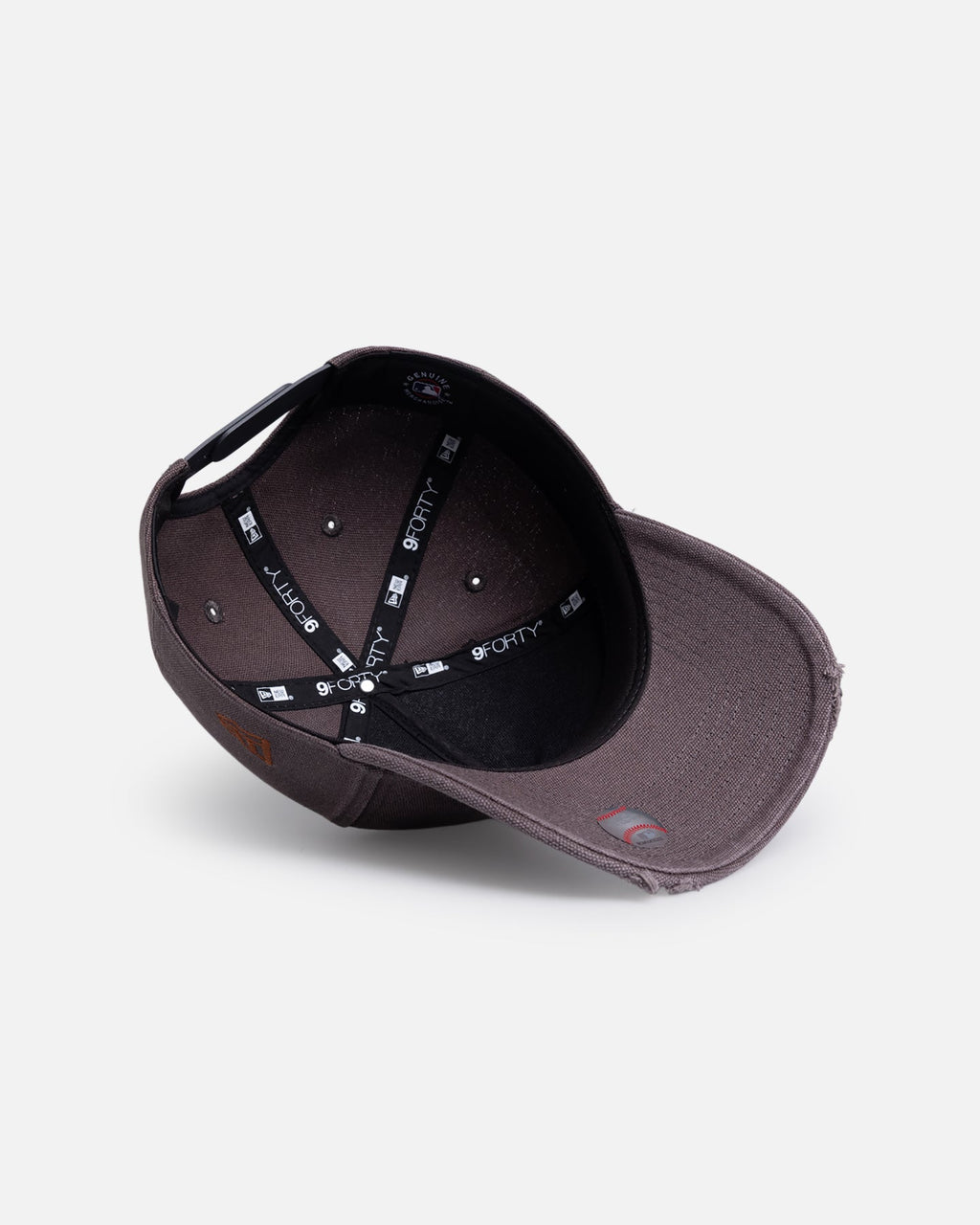 New Era New Era Los Angeles Dodgers 'Canvas Graphite Grey' 9FORTY A-Frame Snapback Washed Graphite