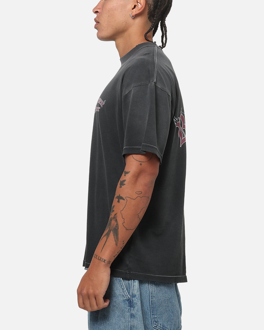 REPRESENT Represent Duality T-Shirt Washed Black