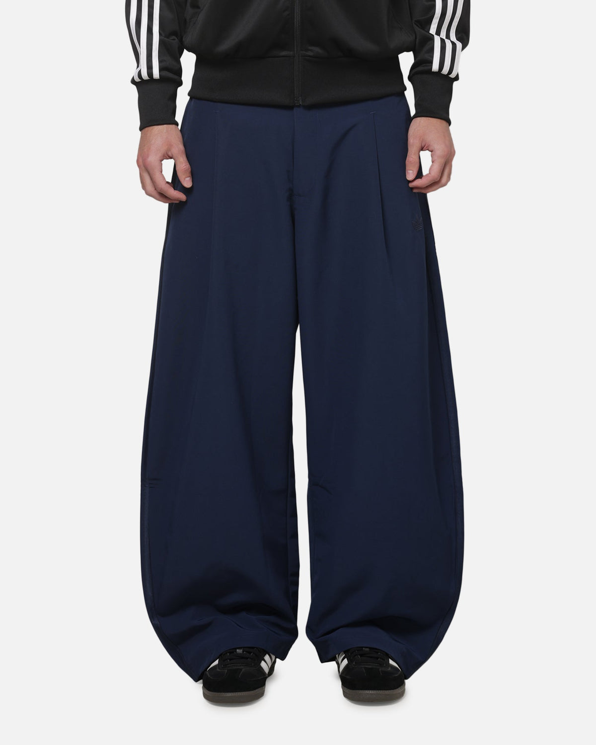 ADIDAS Classic Adidas Originals Woven Barrel Pants Night Indigo