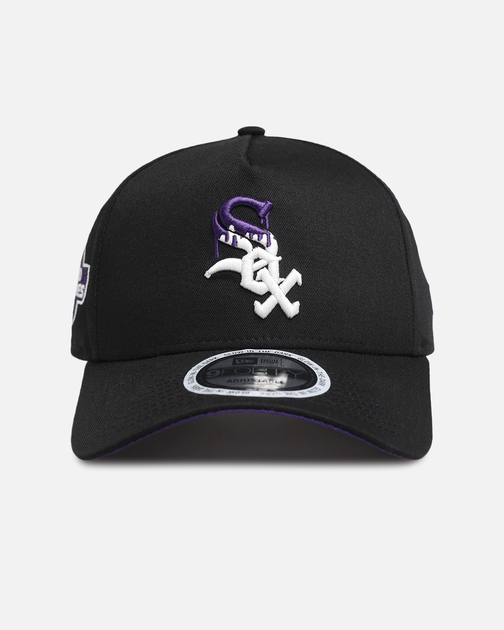 New Era Authentic New Era Chicago White Sox 'Drip 3.0' 9FORTY A-Frame Snapback Black