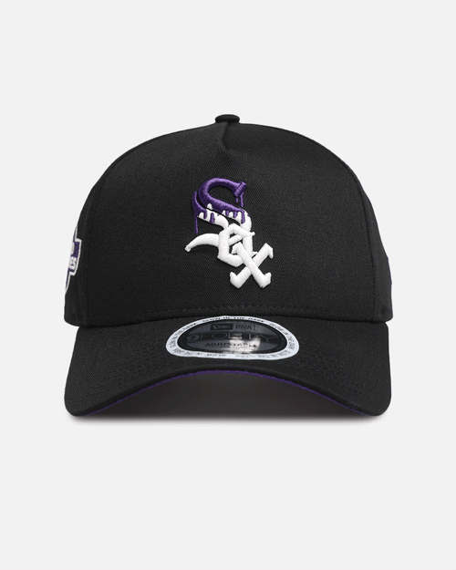 New Era Authentic New Era Chicago White Sox 'Drip 3.0' 9FORTY A-Frame Snapback Black