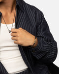 GUESS MAINLINE Guess Mainline Exagon Leather Bracelet Gold
