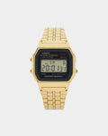 CASIO Casio A159WGEA-1DF Watch Gold/Black