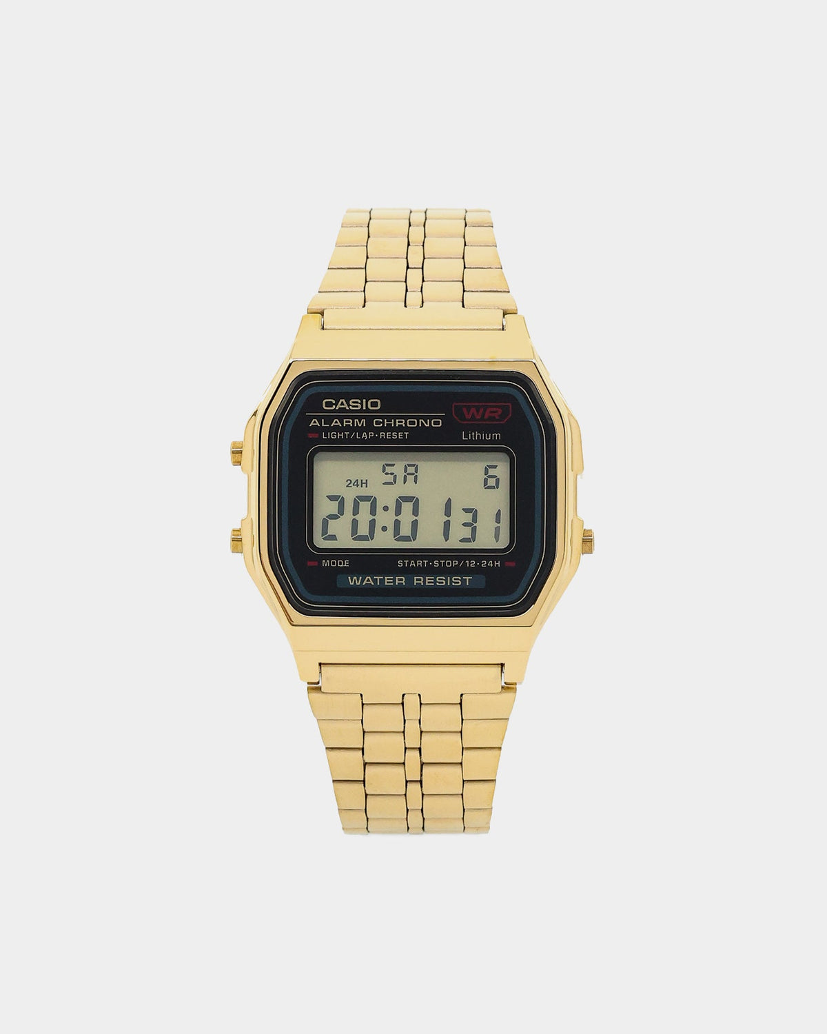CASIO Casio A159WGEA-1DF Watch Gold/Black