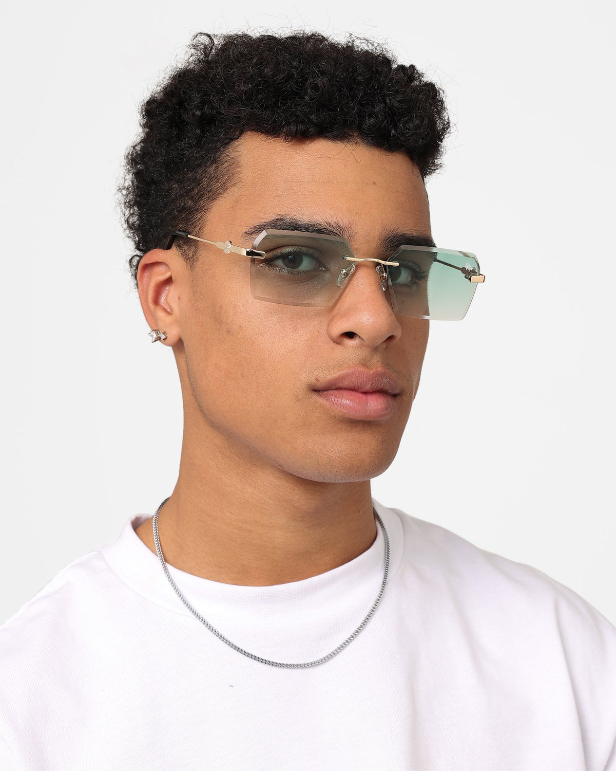 BELVOIR & CO Belvoir & Co Kennedy Sunglasses Green/Gold