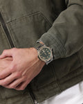 Palm Angels Palm Angeles Stratos Watch Silver/Gold/Green