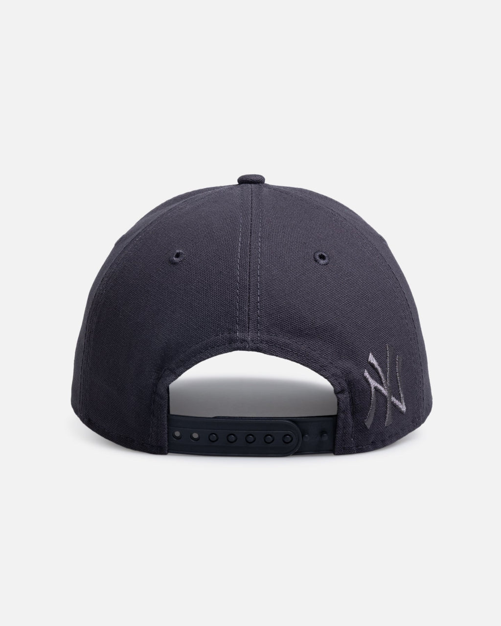 New Era New Era New York Yankees 'Applique Distressed' 9FORTY A-Frame Snapback Dark Grey