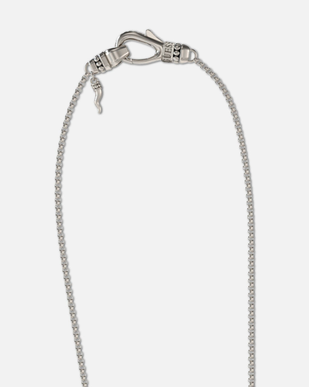 GUESS MAINLINE Original Guess Mainline Back To Black Octagon Necklace Black