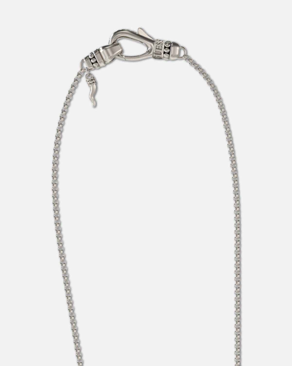 GUESS MAINLINE Original Guess Mainline Back To Black Octagon Necklace Black