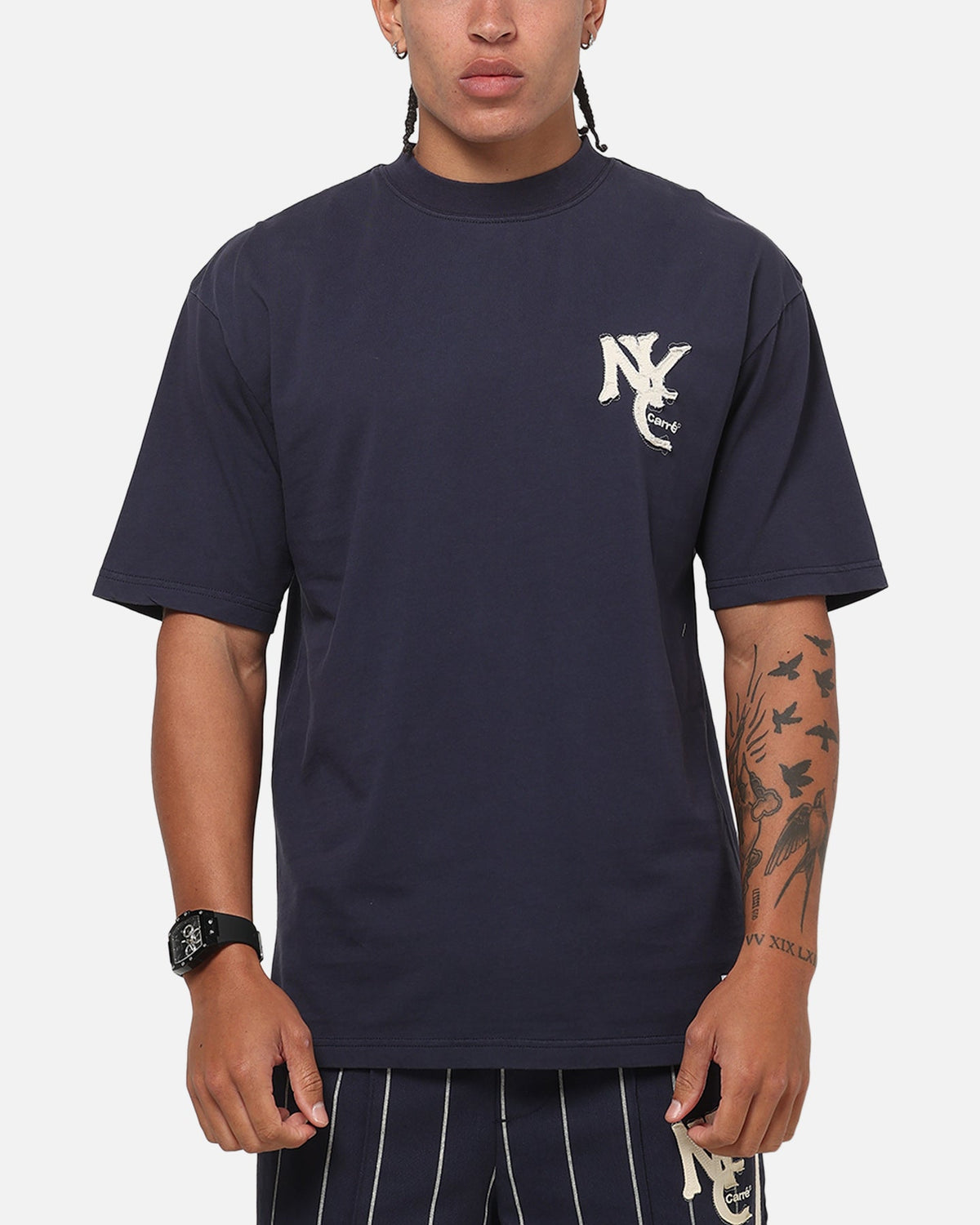 CARRE Carre New York Series Heavyweight T-Shirt Navy
