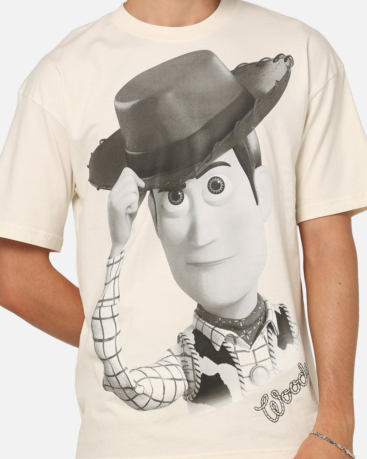 73Studio 73Studio Disney Pixar Toy Story Woody And Bullseye T-Shirt Off White