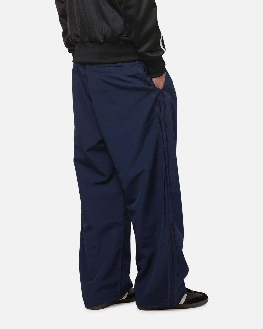 ADIDAS Classic Adidas Originals Woven Barrel Pants Night Indigo