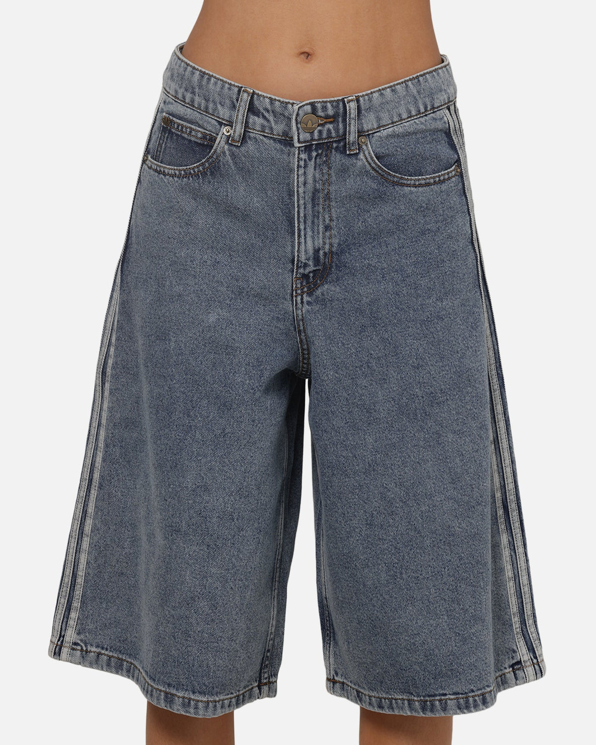 ADIDAS Original Adidas Women's Jorts Worn Blue
